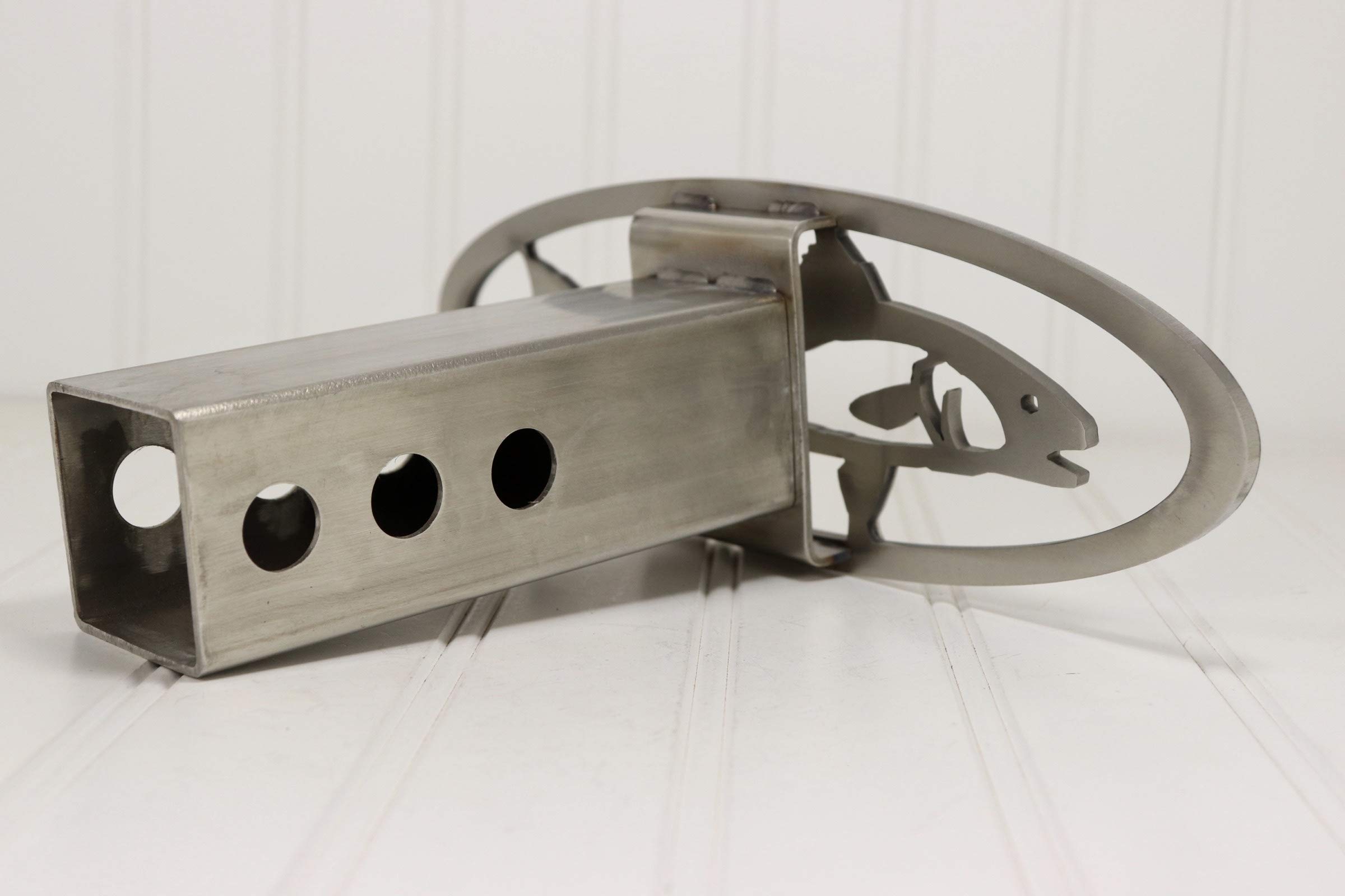 Stainless Steel Redfish Hitch Cover for 2