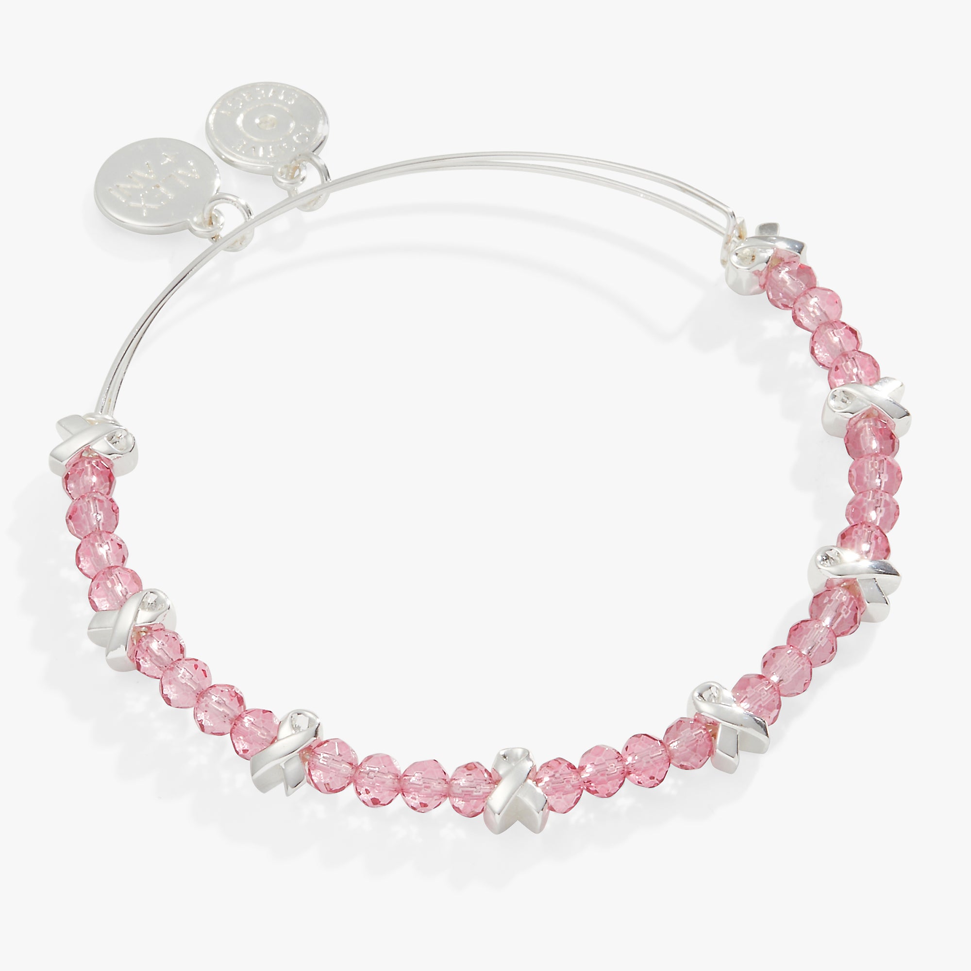 Pink Ribbon Bracelet for Breast Cancer Awareness - Support Survivors & Raise Awareness - Wear for Charity Events, Fundraisers & Daily Inspiration