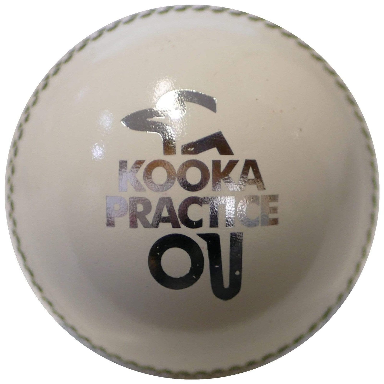 Kookaburra 142g Practice Cricket Ball - Leather Training Ball for Cricket Players | Perfect for Net Sessions, Coaching & Backyard Practice