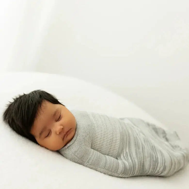 Swaddelini Baby Swaddle Sleep Sack - Soft & Breathable Grey Swaddle Blanket for Newborns & Infants - Perfect for Safe & Comfortable Sleep, Naptime & Swaddling