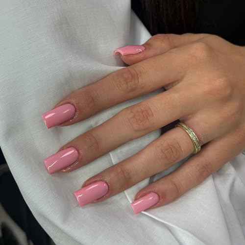 glossy rose pink