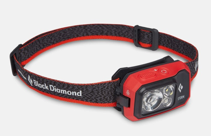 Black Diamond Storm 450 Headlamp - Bright 450 Lumen LED Headlight with Waterproof Design for Camping, Hiking & Outdoor Adventures