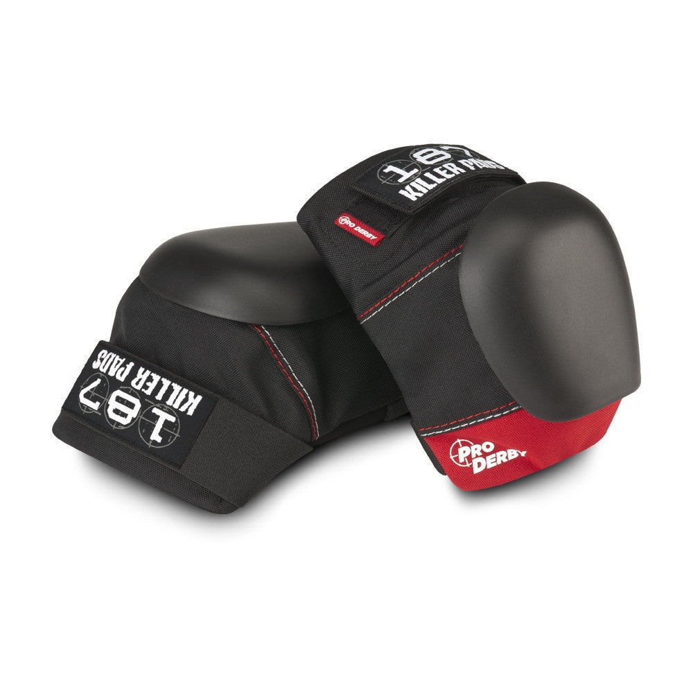 187 Pro Derby Knee Pads - High Impact Protection for Roller Derby, Skateboarding & Extreme Sports - Durable & Comfortable Knee Guards for Athletes