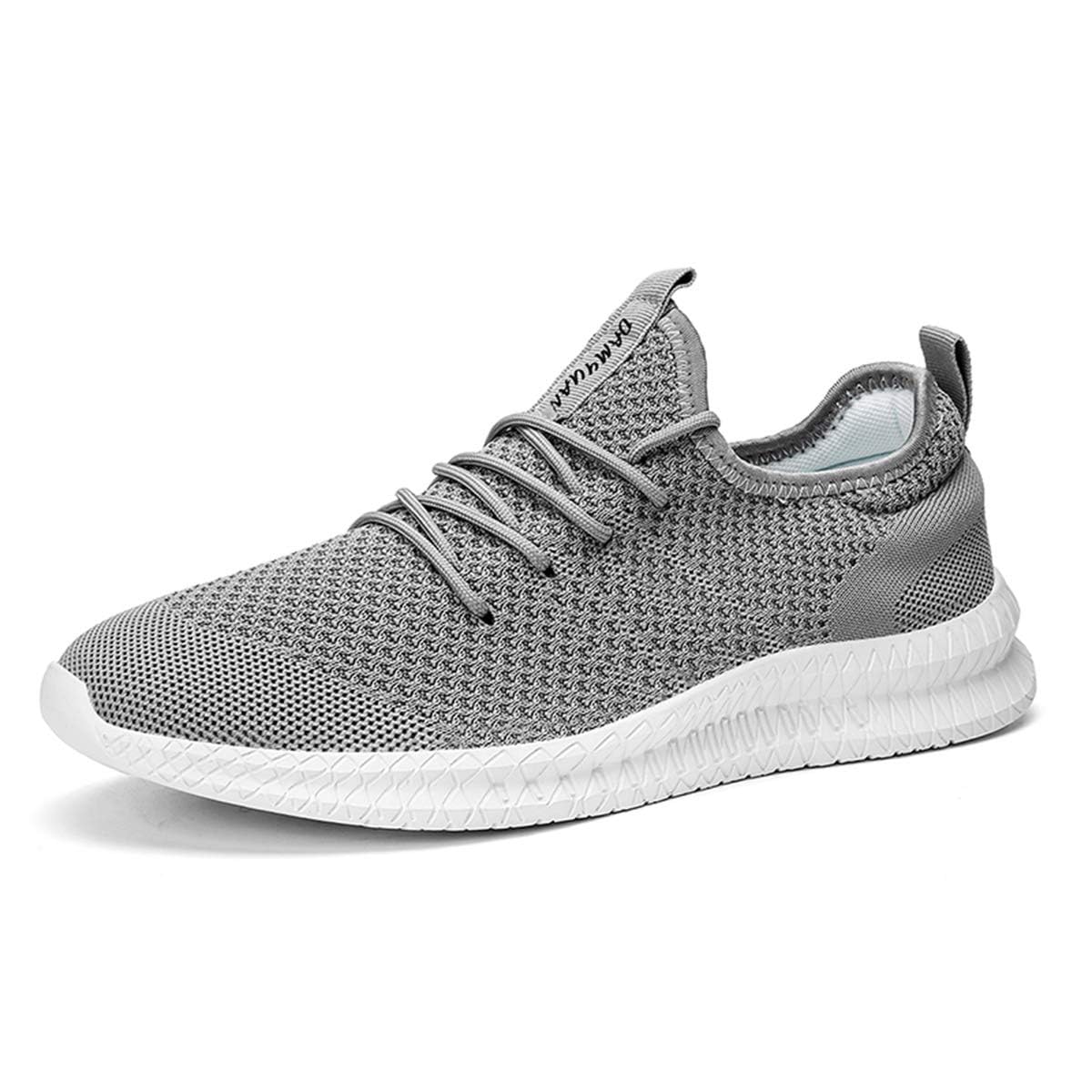 FUJEAK Men's Running Shoes - Breathable Lightweight Athletic Sneakers for Walking, Gym, Tennis & Casual Wear | Slip-On Comfortable Sport Shoes for Men | Perfect for Workouts, Jogging & Everyday Use