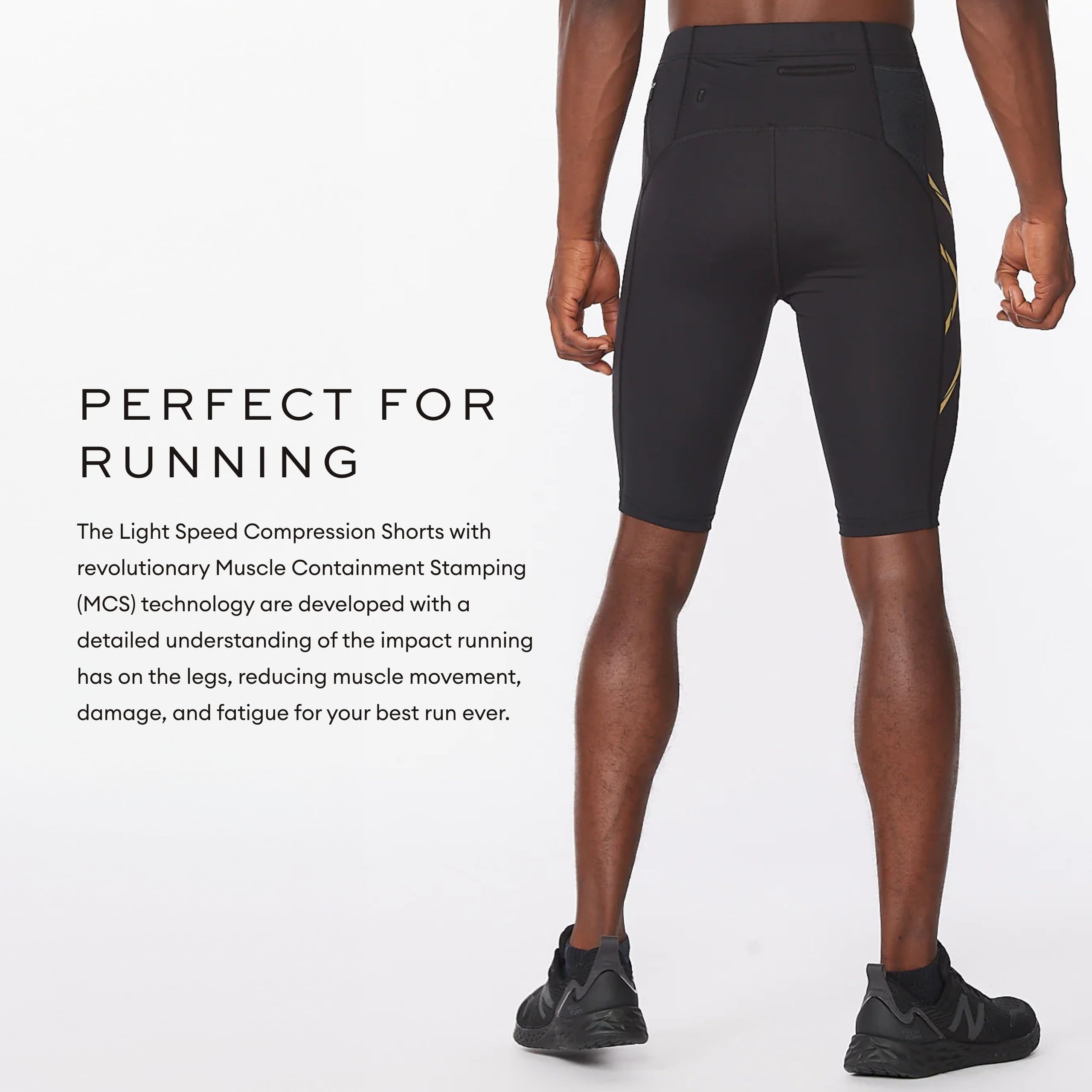 2XU Men's Light Speed Compression Shorts for Running, Cycling & Workout - High-Performance Athletic Shorts for Active Sports & Training