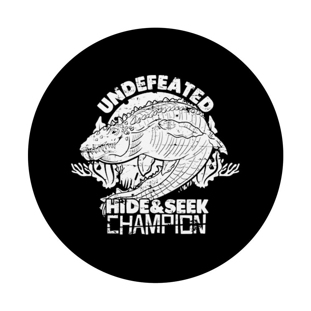 Bear Lake Monster Undefeated Hide & Seek Champion Cryptid PopSockets Phone Grip & Stand for iPhone, Samsung, Tablets - Perfect for Gaming, Travel & Everyday Use