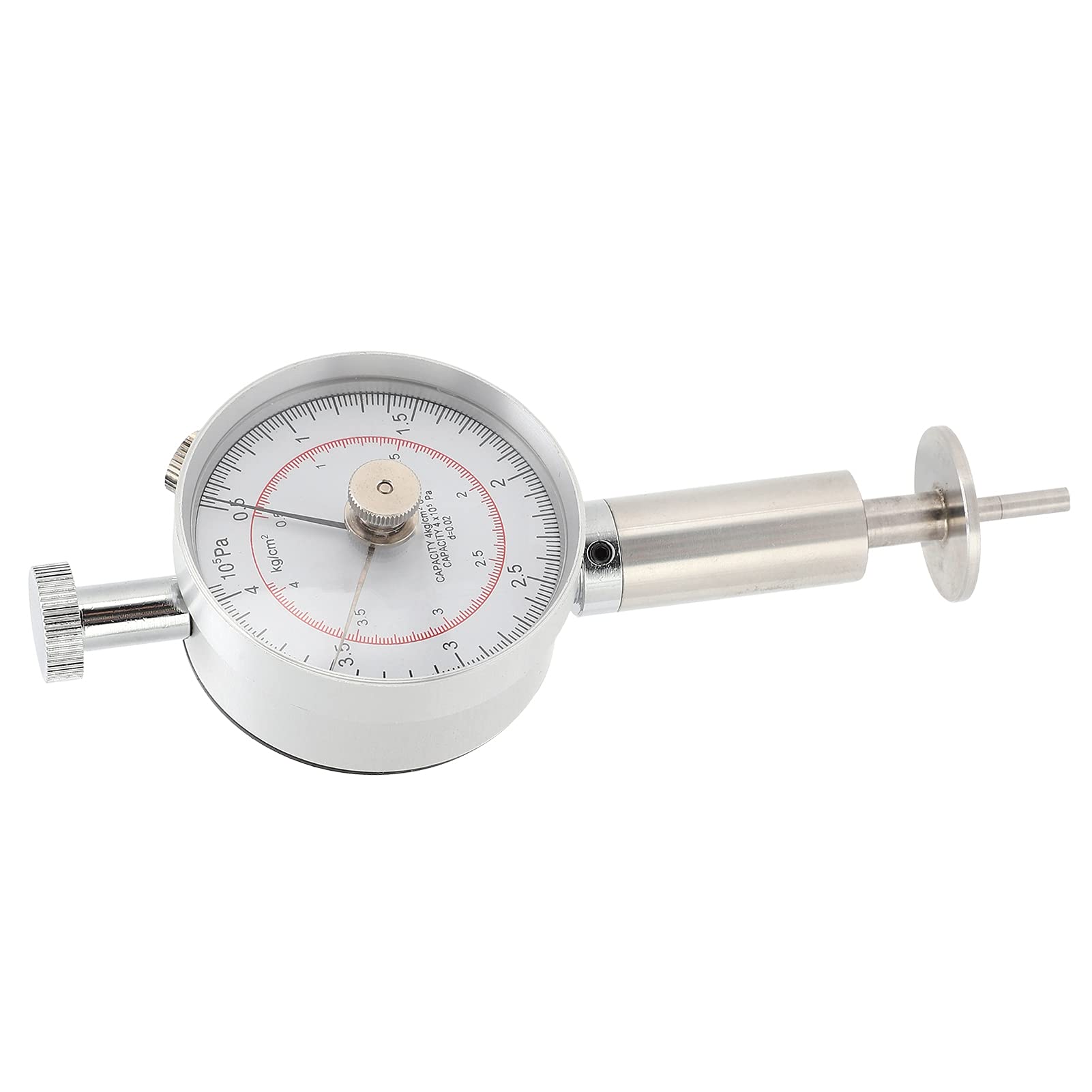 High Accuracy Dual Pointer Dial Fruit Hardness Tester - Professional Sclerometer for Apples, Pears, Grapes | Perfect for Fruit Quality Control in Orchards, Farms & Agricultural Research