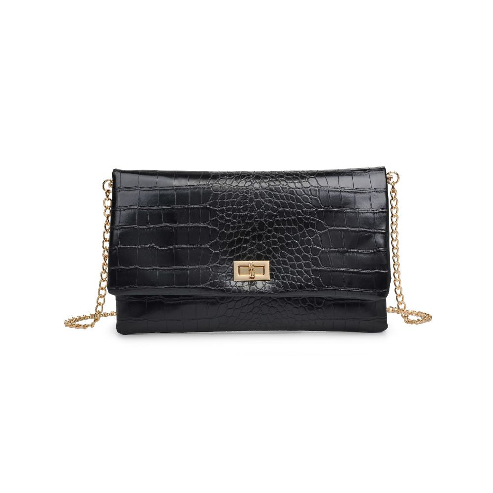 Rykard Crocodile Leather Clutch Purse for Women - Stylish & Elegant Handbag for Evening Parties, Weddings, and Special Occasions
