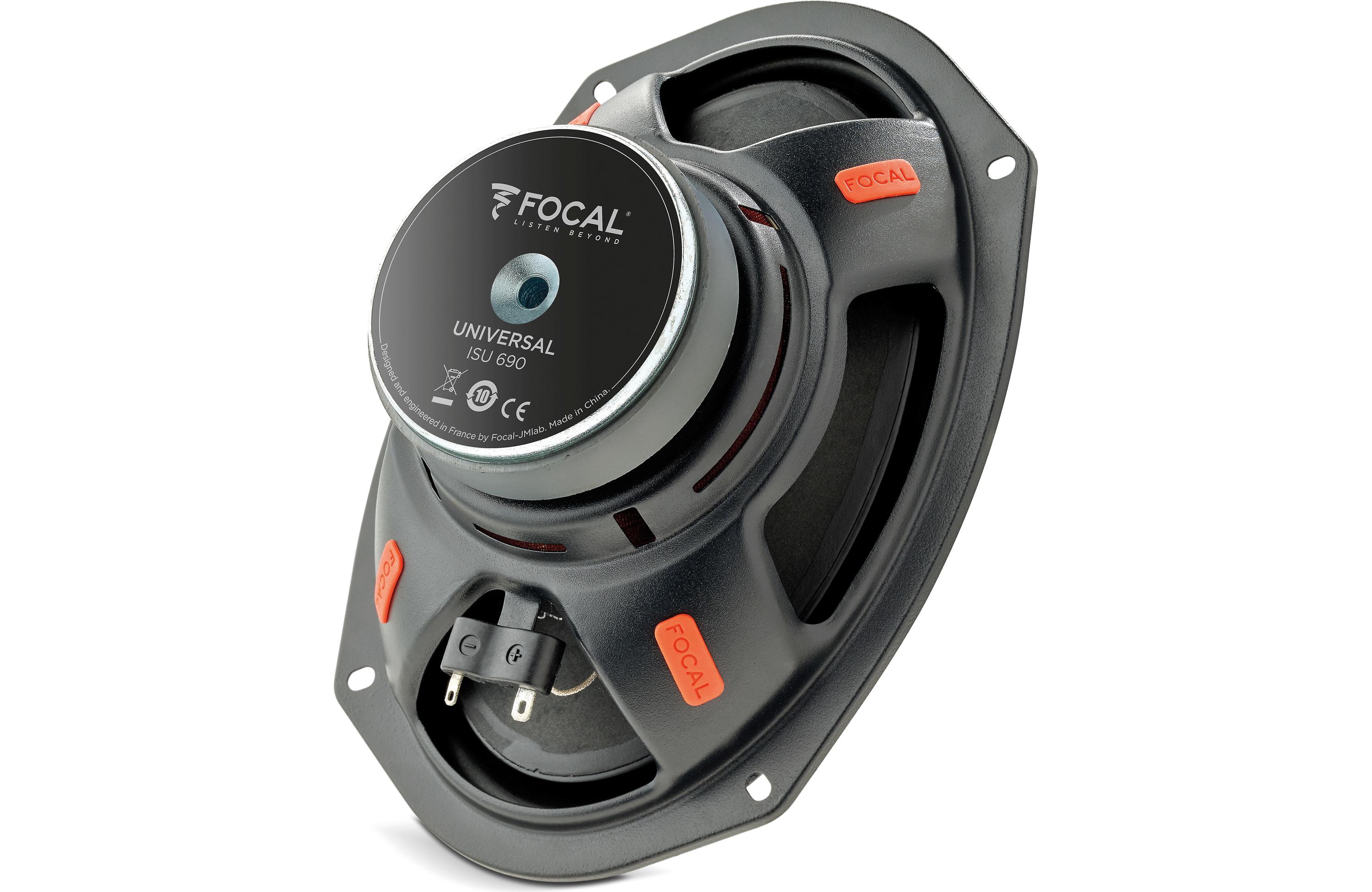 Focal ISU 690 Universal 6x9 Inch 2-Way Component Car Speakers (Pair) - Premium Sound for Cars, Trucks & SUVs - Perfect for Upgrading Your Vehicle Audio System