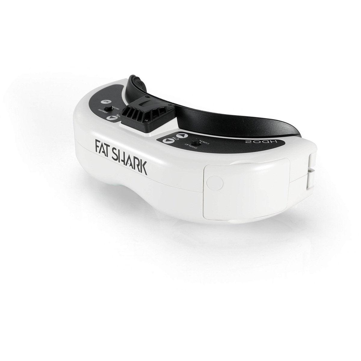 Fat Shark Dominator HDO2.1 OLED FPV Goggles with VRX Module - HD Immersive Drone Racing & Aerial Photography Experience