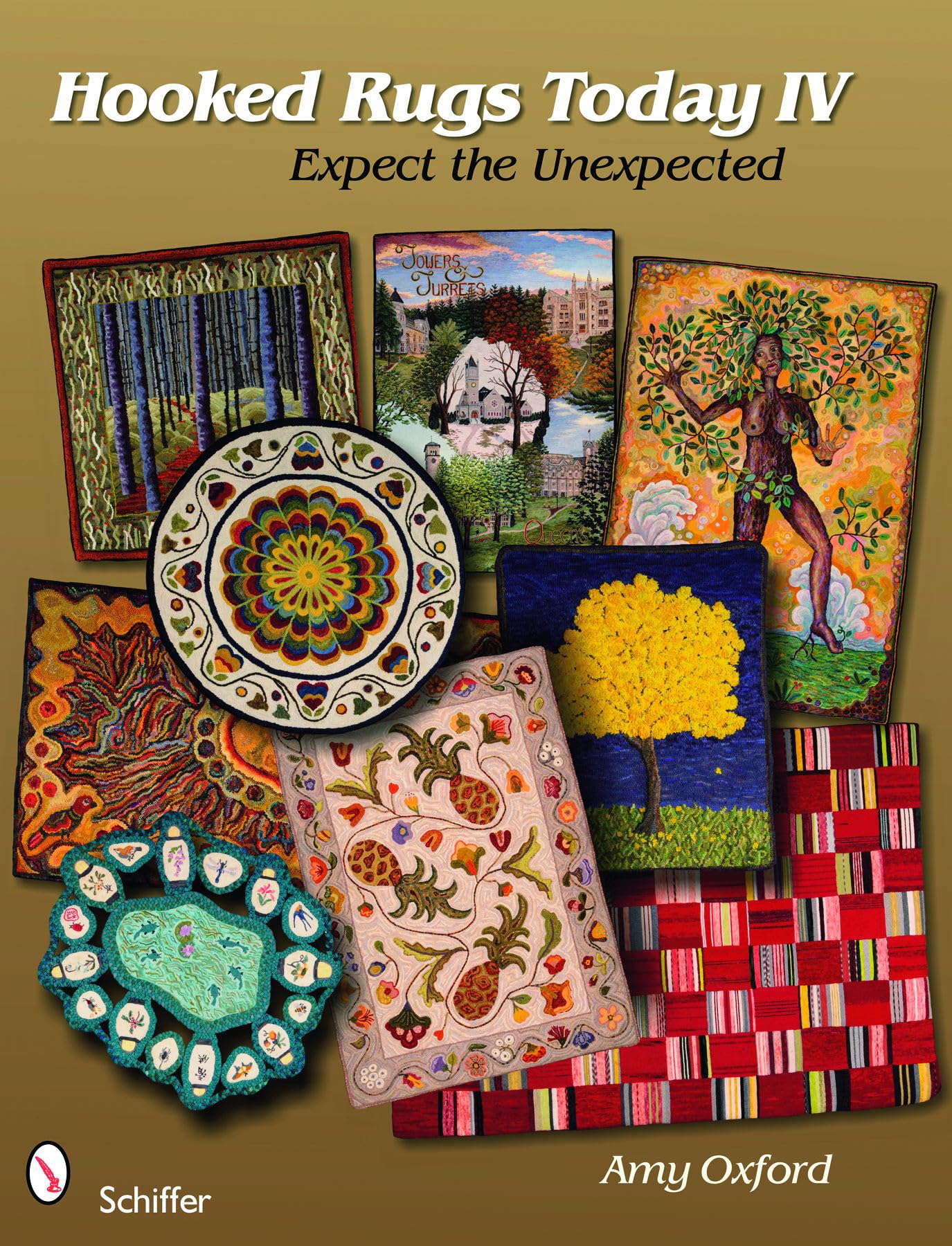 Handmade Hooked Rugs Collection IV - Unique & Unexpected Designs for Home Decor | Perfect for Living Room, Bedroom & Cozy Spaces