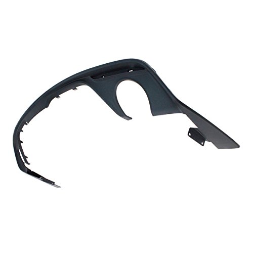 Compatible Rear Bumper Lower Valance Air Dam for 2015-2018 Ford Mustang GT V8 | Primed Plastic Deflector Apron Panel | Perfect for Car Upgrades & Street Racing Modifications