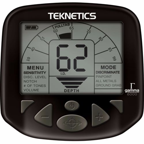 Teknetics Gamma 6000 Metal Detector with 11