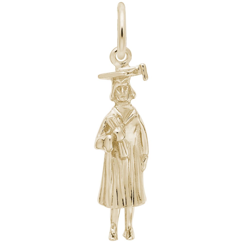 Graduation Charm Pendant for Bracelets & Necklaces - Perfect Gift for Graduates, Students & Teachers - Ideal for Commencement, Ceremonies & Celebrations