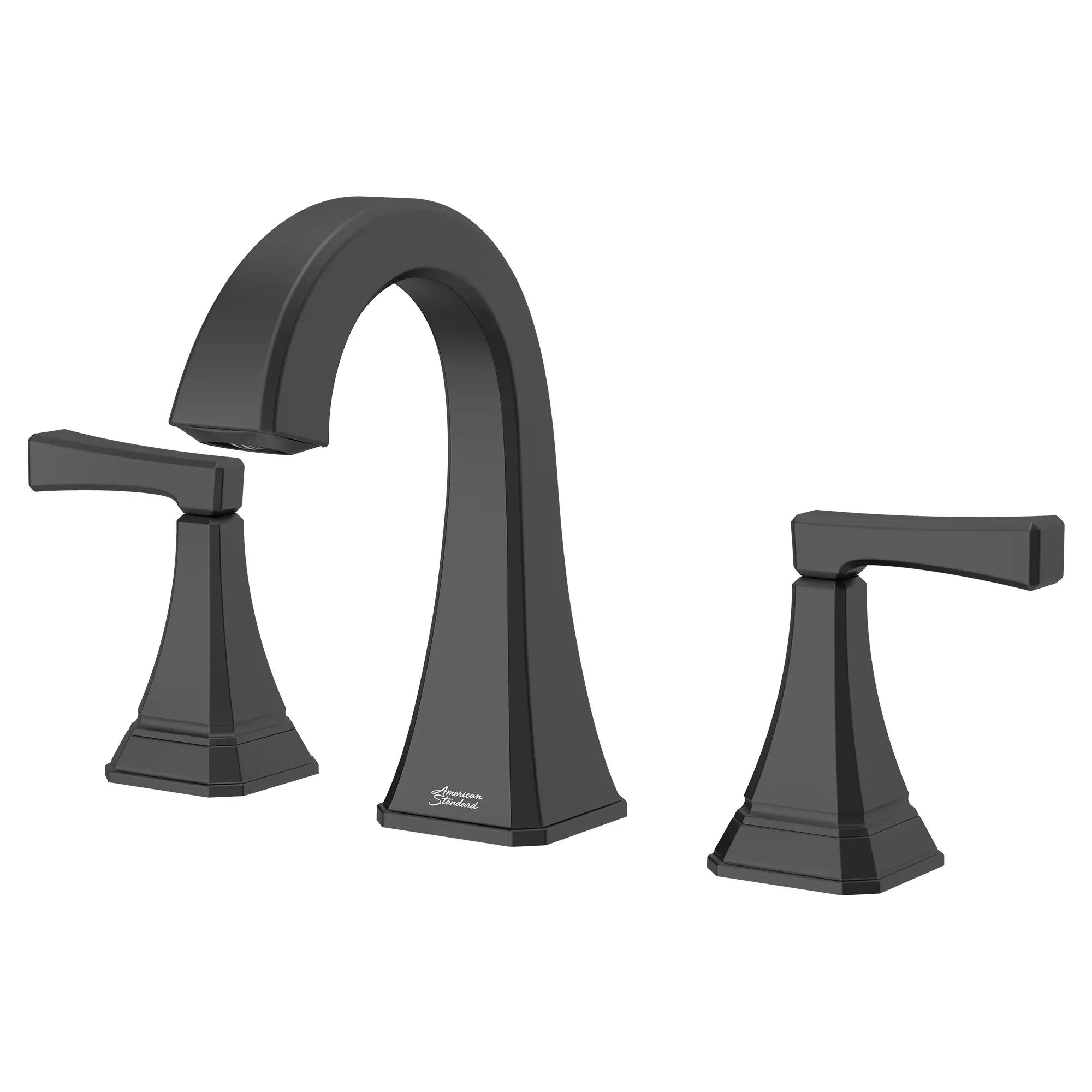 8 Inch Widespread 2 Handle Bathroom Faucet - 1.2 GPM/4.5 LPM Water Flow with Lever Handles - Perfect for Modern Bathroom Vanities & Powder Rooms