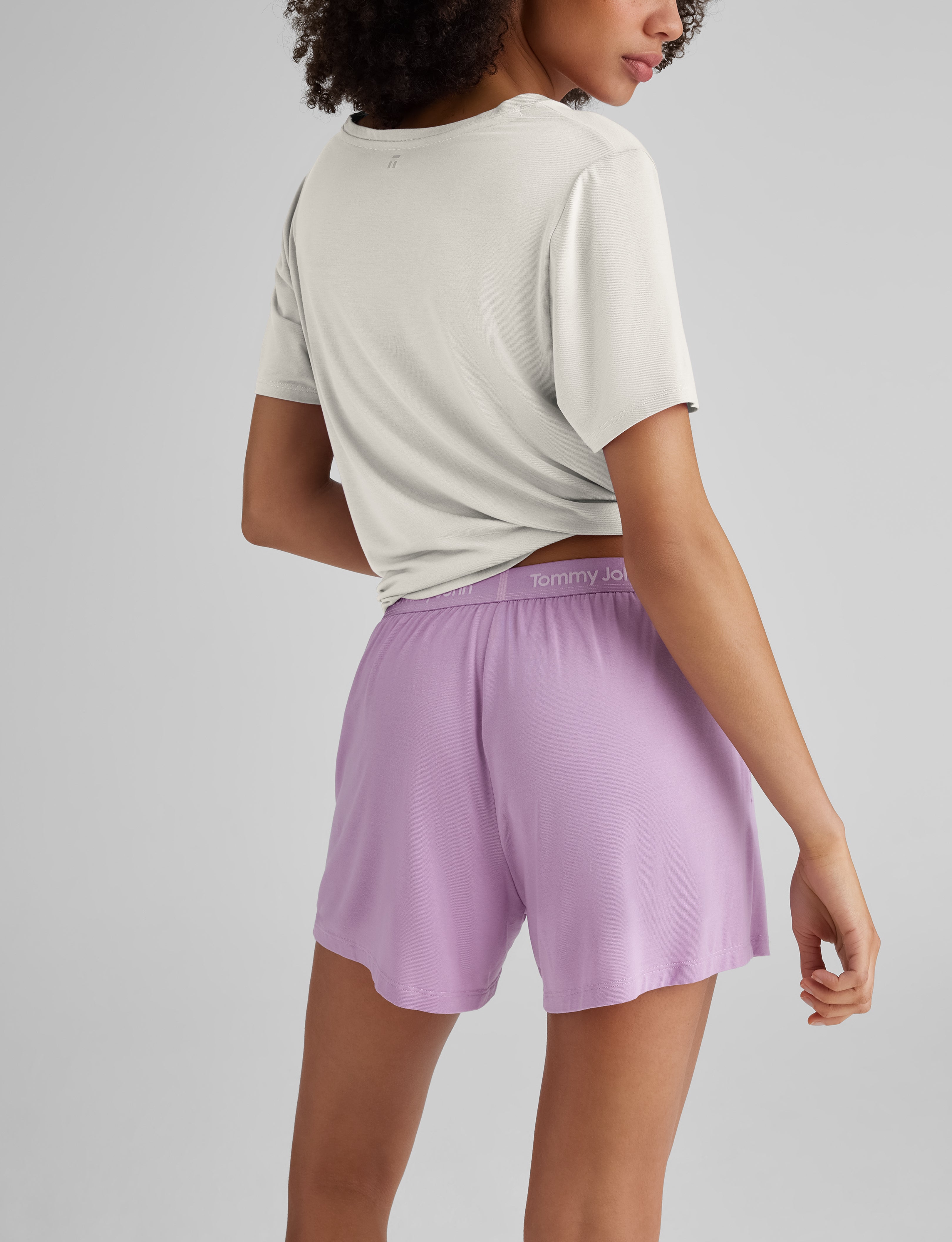 Women's Ultra Soft Sleepwear Set - Second Skin Pocket Tee & Shorts for Comfortable Nightwear | Perfect for Lounge, Travel & Home Relaxation