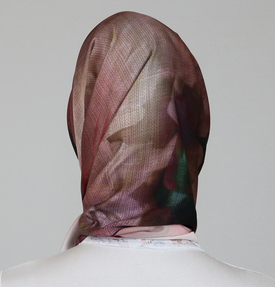Aker Satin Square Hijab Scarf 7235 991 - Soft & Breathable Muslim Headscarf for Women - Perfect for Daily Wear, Prayer, and Special Occasions