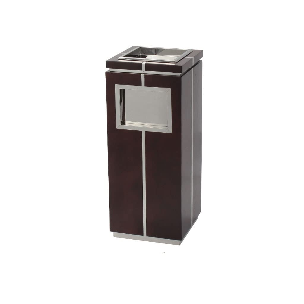 Outdoor & Indoor Vertical Cigarette Ashtray Trash Can - Corridor & Post Mounted for Easy Disposal (Color A) | Perfect for Patios, Balconies, Offices & Smoking Areas