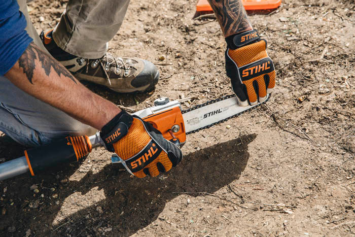 STIHL HT 135 Telescopic Pole Pruner - 12.5 ft Extendable Tree Trimmer with 2-Cycle Engine - Perfect for Tree Branch Cutting, Landscaping & Garden Maintenance