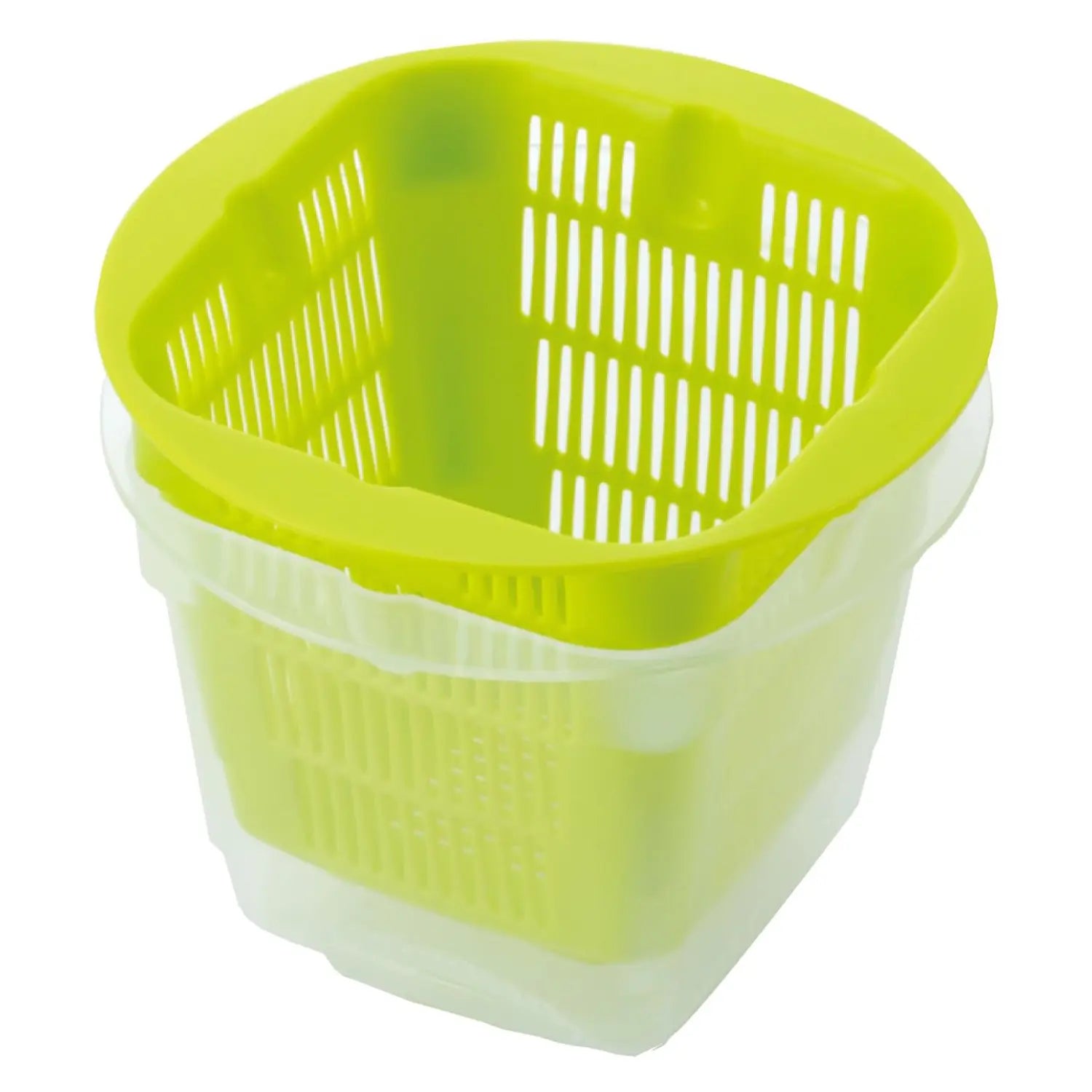 Akebono Premium Polypropylene Colander with Container - Durable Kitchen Strainer for Pasta, Vegetables & Fruits - Ideal for Cooking, Meal Prep & Healthy Eating