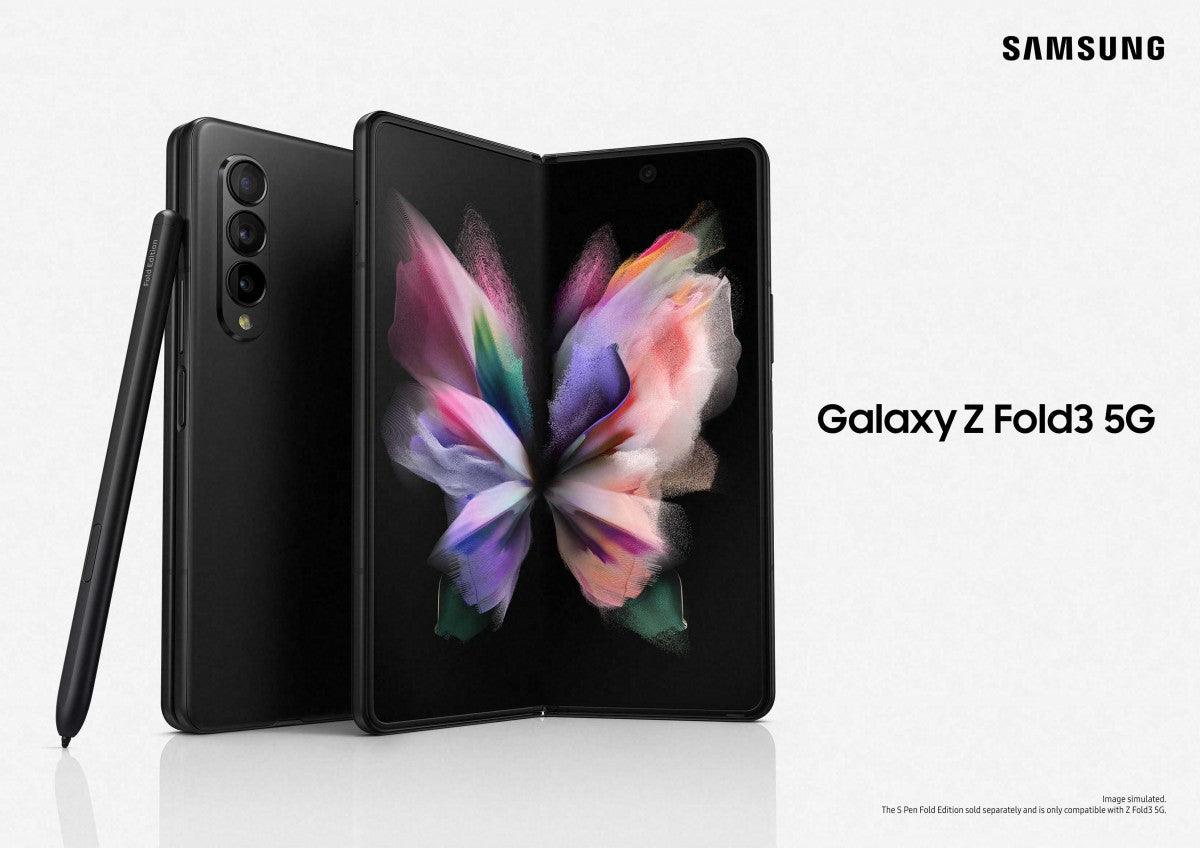 Samsung Galaxy Z Fold 3 5G Smartphone 12GB RAM 256GB Storage - Foldable Phone with Large Screen for Work, Gaming & Entertainment