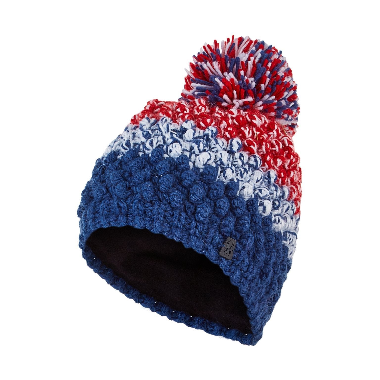 Spyder 2021 Women's BRRR BERRY Winter Beanie Hat - Warm Fleece Lined Skull Cap for Cold Weather, Skiing & Outdoor Activities