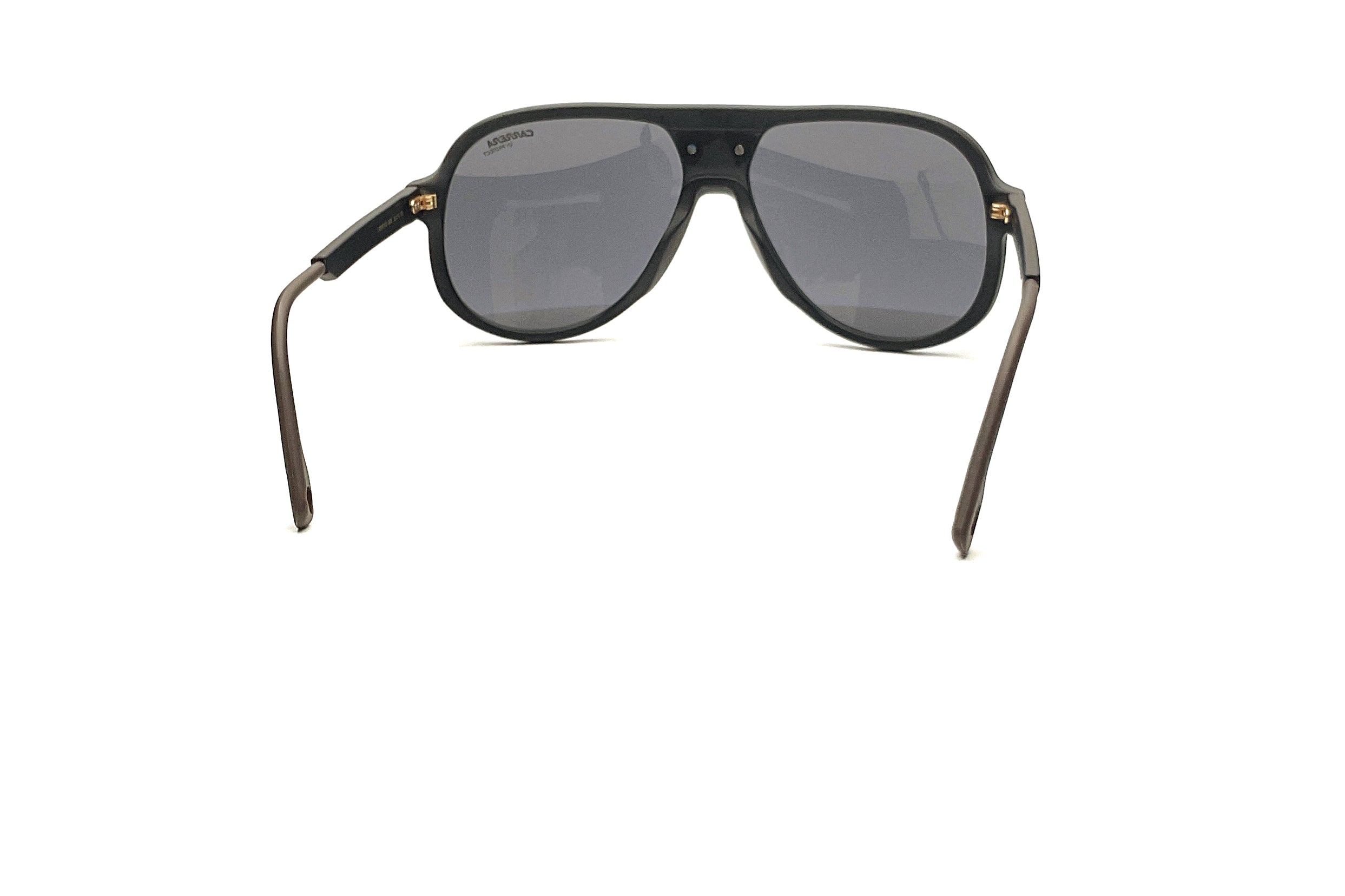 Carrera C Sport 07 Matte Black Gold Sunglasses - Polarized UV Protection for Men & Women - Perfect for Driving, Running, and Outdoor Activities