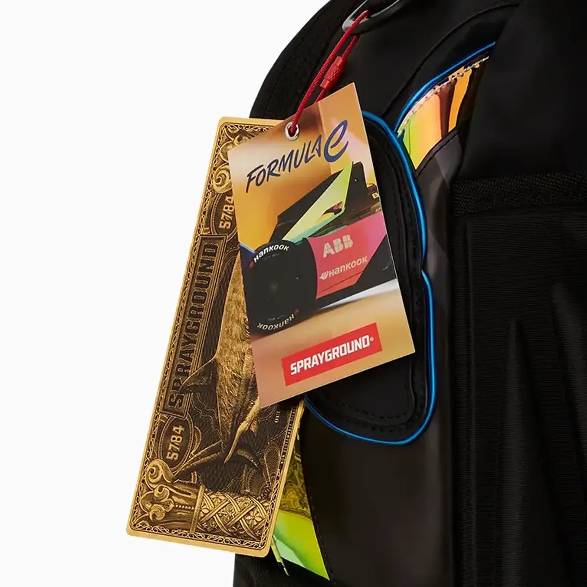 Formula E GEN3 LED Backpack - Light Up USB Rechargeable School Bag for Cycling, Running & Night Safety - Perfect for Students, Commuters & Outdoor Enthusiasts