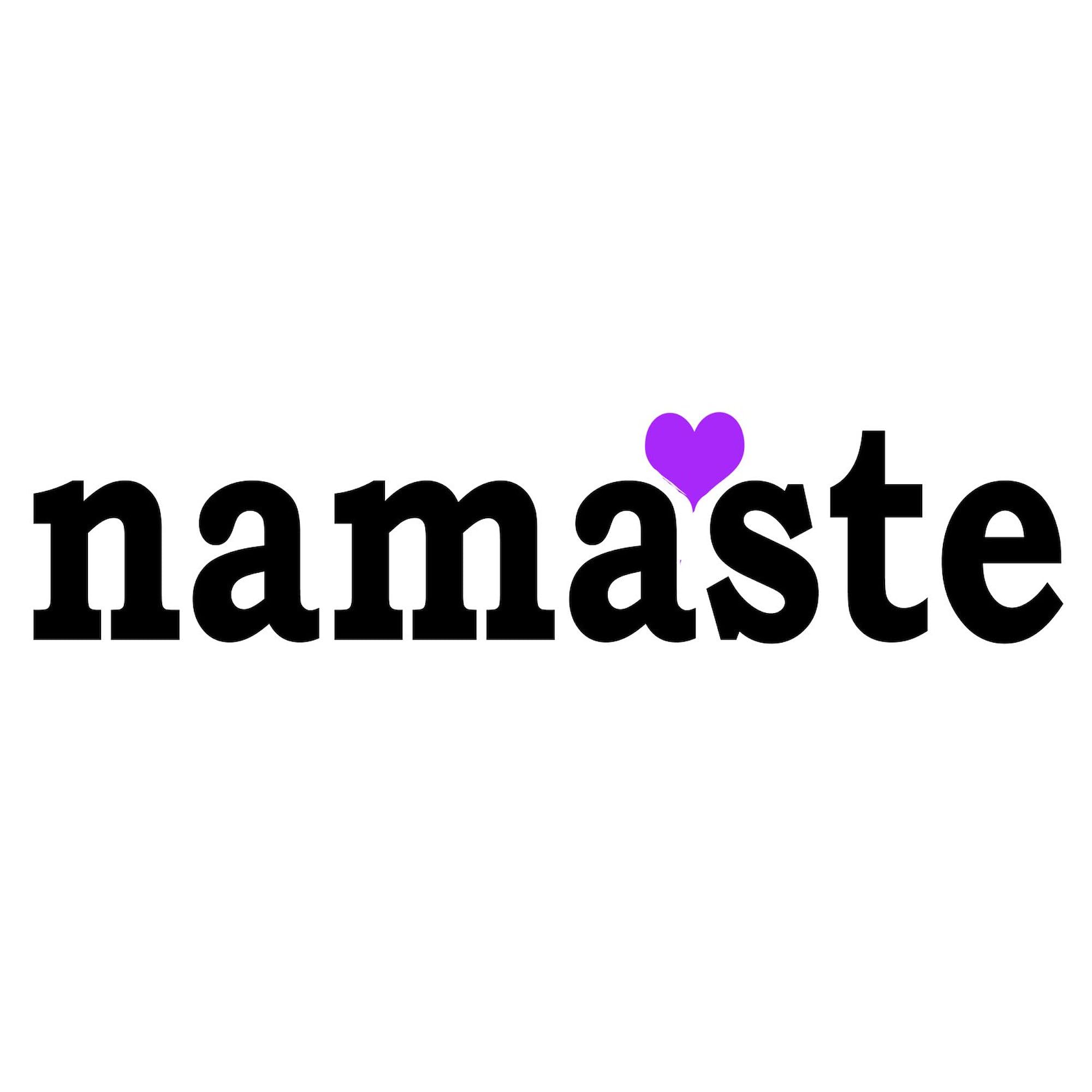 Namaste Sticker - Durable Car Decal for Yoga Lovers
