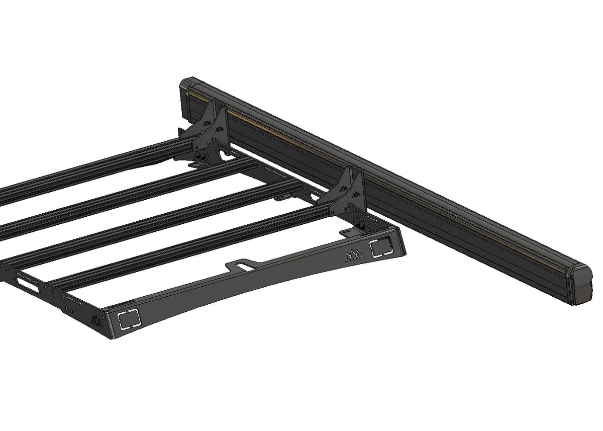 Backwoods Adventure Mods HD Awning Brackets for DRIFTR Roof Racks - Heavy Duty Off-Road Camping Accessories for Overlanding & Outdoor Adventures