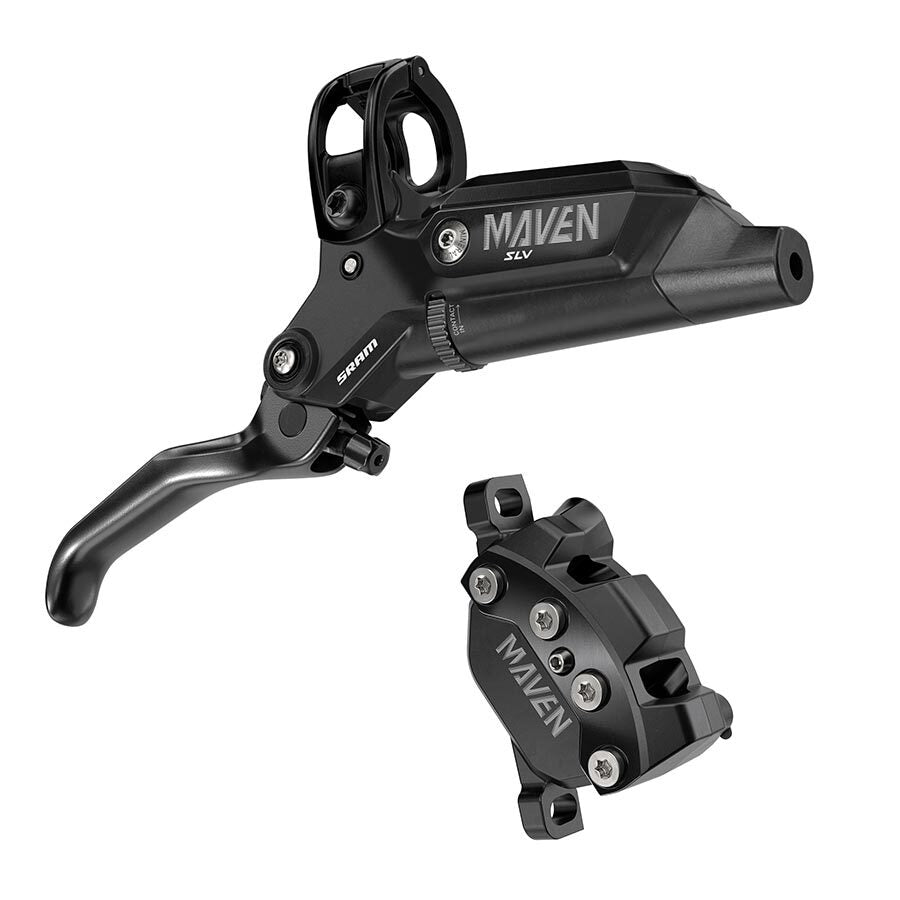 SRAM Maven Silver Ultimate Disc Brake Set - High-Performance Hydraulic Brakes for Mountain Bikes | Perfect for Trail Riding & Downhill Cycling