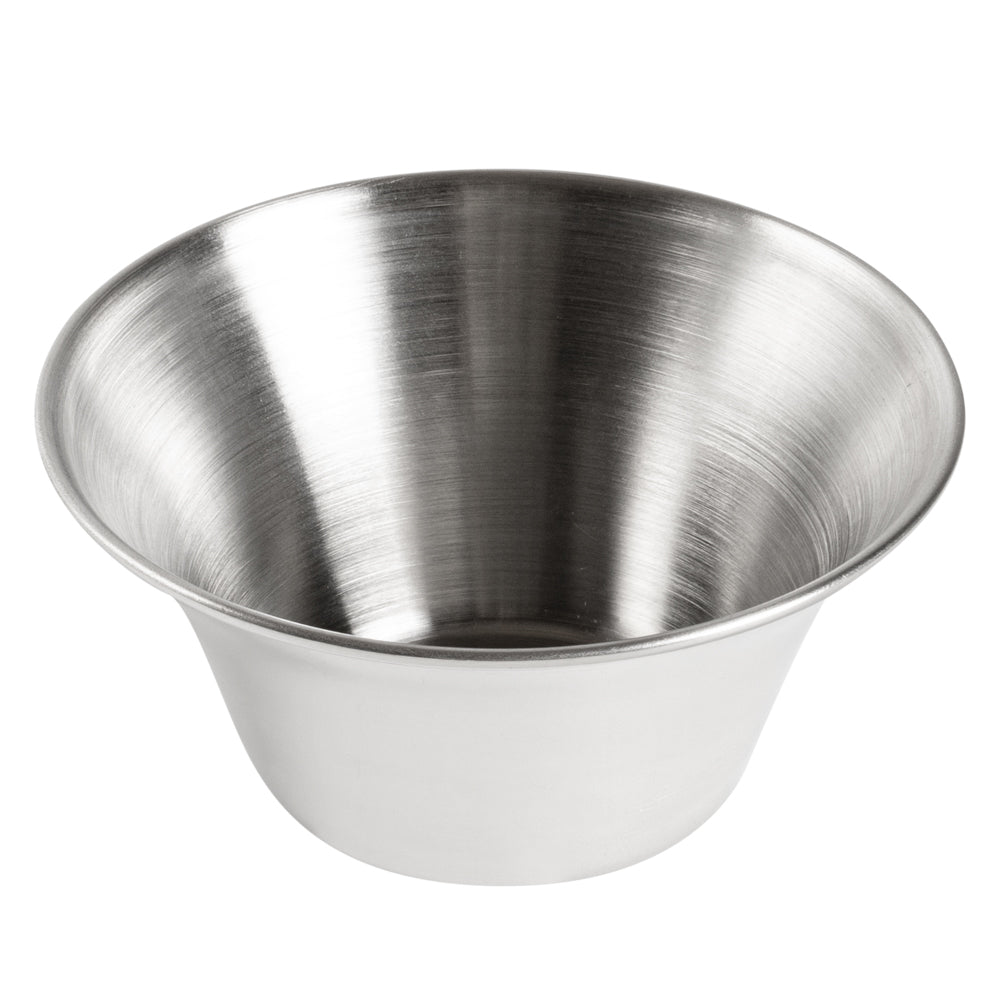 6 oz Stainless Steel Condiment Cups - Set of 10 (3.75