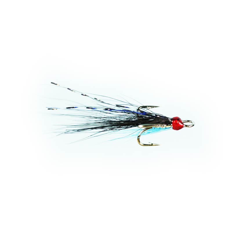 Premium Caledonia Micro Silver Elver Treble Fly - High-Quality Fishing Lure for Trout & Salmon - Perfect for Fly Fishing in Rivers & Streams