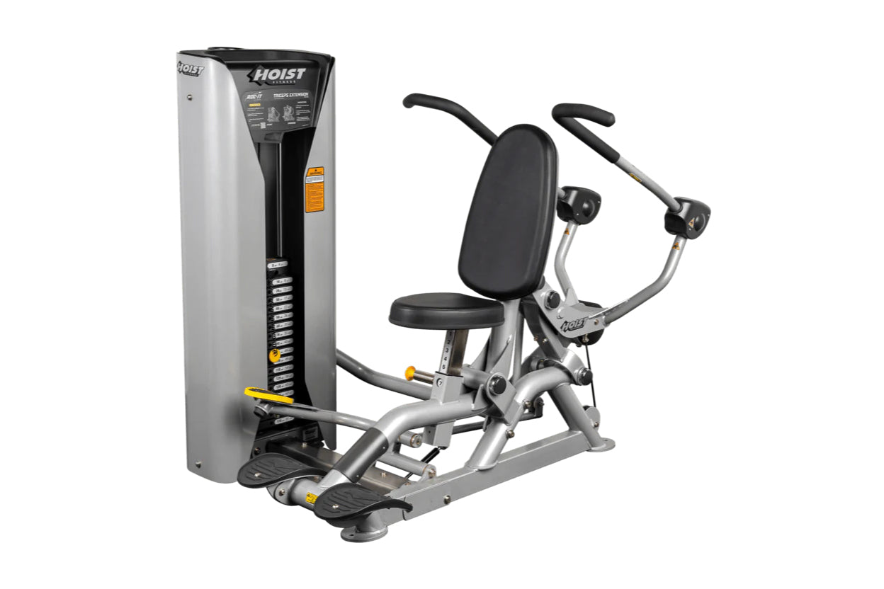 Hoist ROC IT Triceps Extension Machine (RS 1103) - Professional Gym Equipment for Arm Workouts & Strength Training - Perfect for Home Gyms & Fitness Centers
