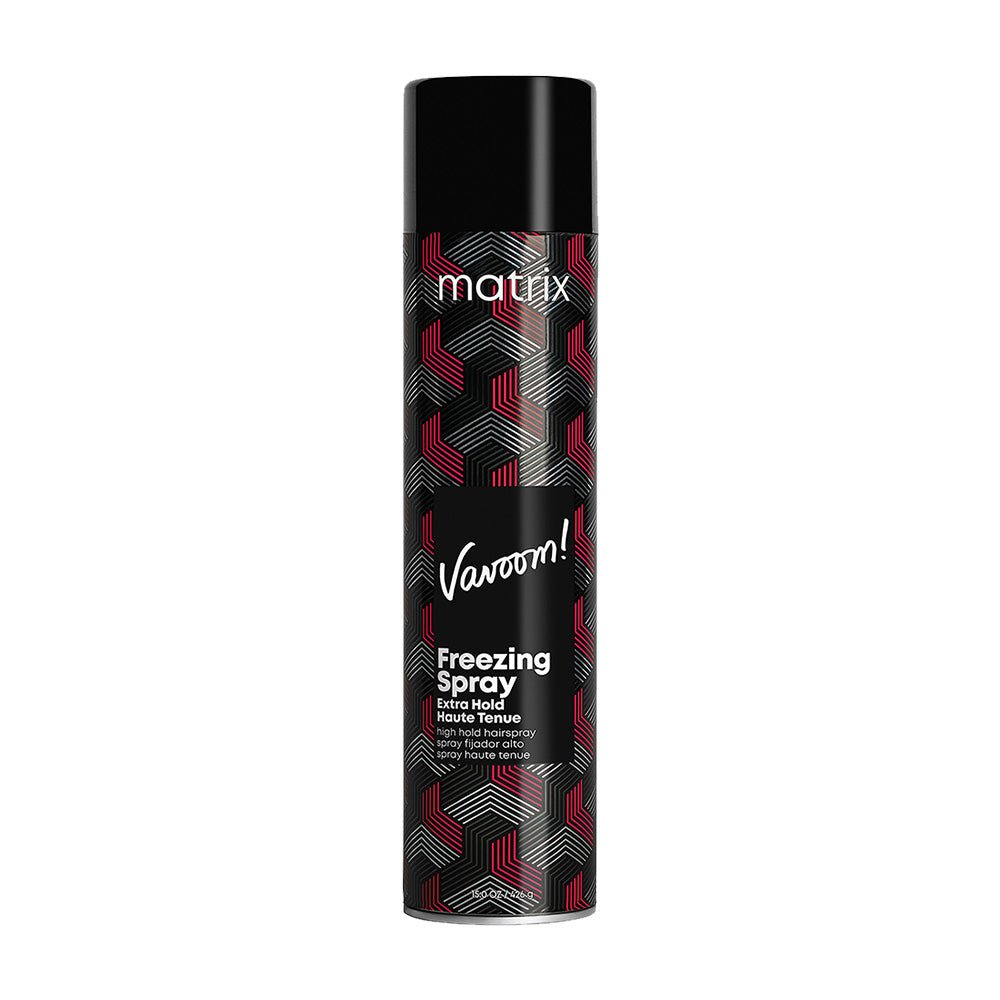Matrix Vavoom Extra Strong Hold Freezing Hair Spray 15oz (426g) - Long-Lasting Styling for Volume & All-Day Hold - Perfect for Salon Styling, Updos & Special Events