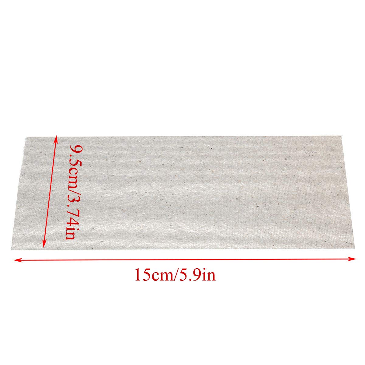 4pcs Universal Microwave Oven Waveguide Covers - 150x95mm Mica Sheets, Cut-to-Size Replacement Parts for All Microwave Models | Perfect for Kitchen Repairs & Microwave Maintenance