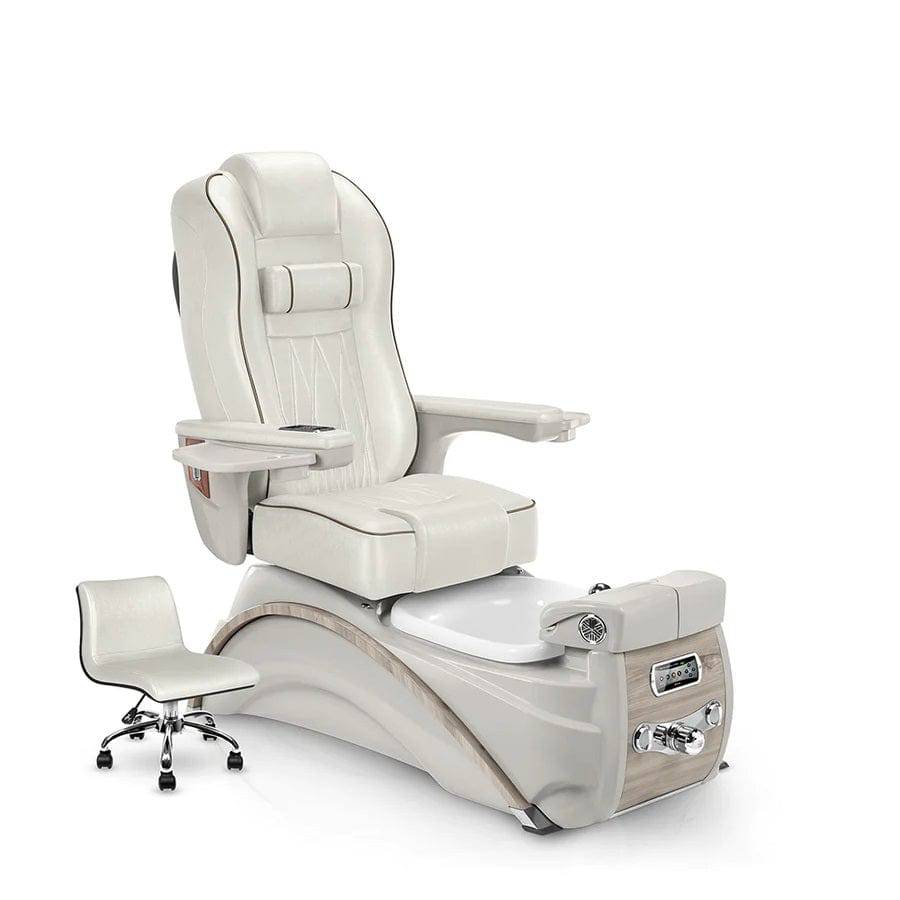 ELITE® Professional Pedicure Spa Chair for Salons & Spas - Comfortable Massage Footrest, Adjustable Height - Perfect for Nail Salons, Pedicure Services & Home Spa Relaxation