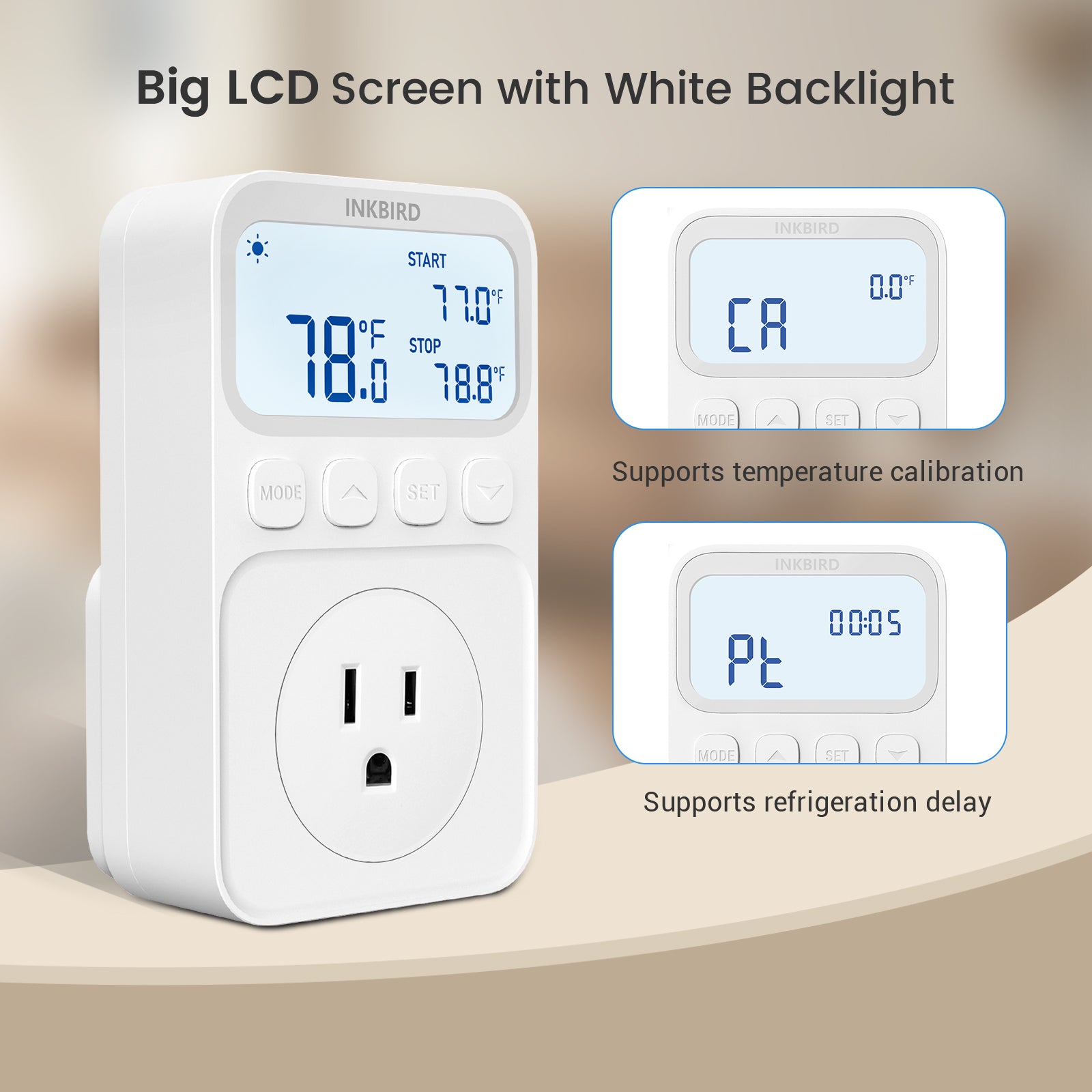 C216T Digital Temperature Controller - Precise Thermostat for Home, Lab & Industrial Use - Ideal for HVAC, Aquariums & Brewing