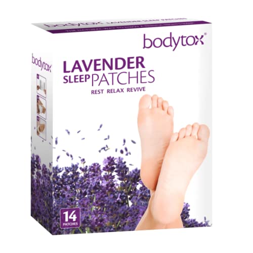 Bodytox Lavender Sleep Patches for Adults - 14 Count, Natural Relaxation & Stress Relief - Perfect for Nighttime, Travel, and Insomnia Relief