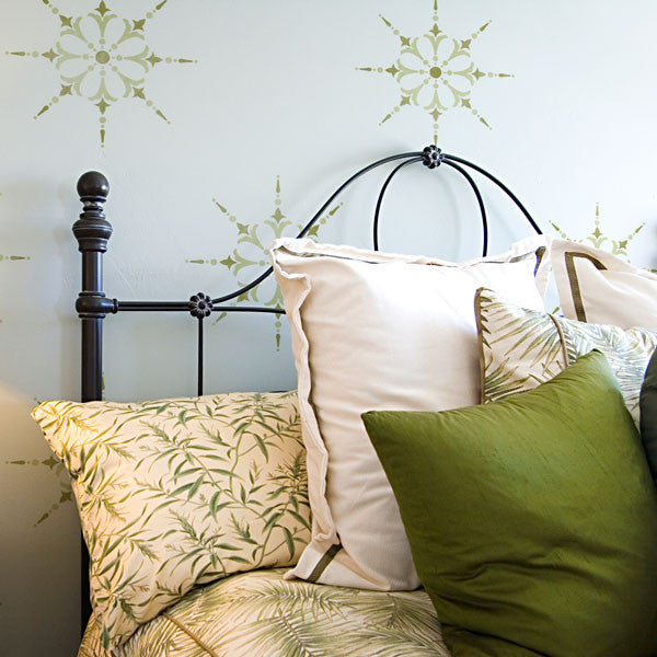 Stargazer Medallion Wall Art Stencil - DIY Home Decor Template for Creative Painting Projects | Perfect for Bedroom, Nursery & Living Room Wall Designs