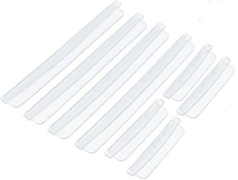 8 Pcs Car Door Edge Guards - Auto Door Protector Trim Molding for Scratch Prevention | Perfect for Parking Lots, Garages & Tight Spaces