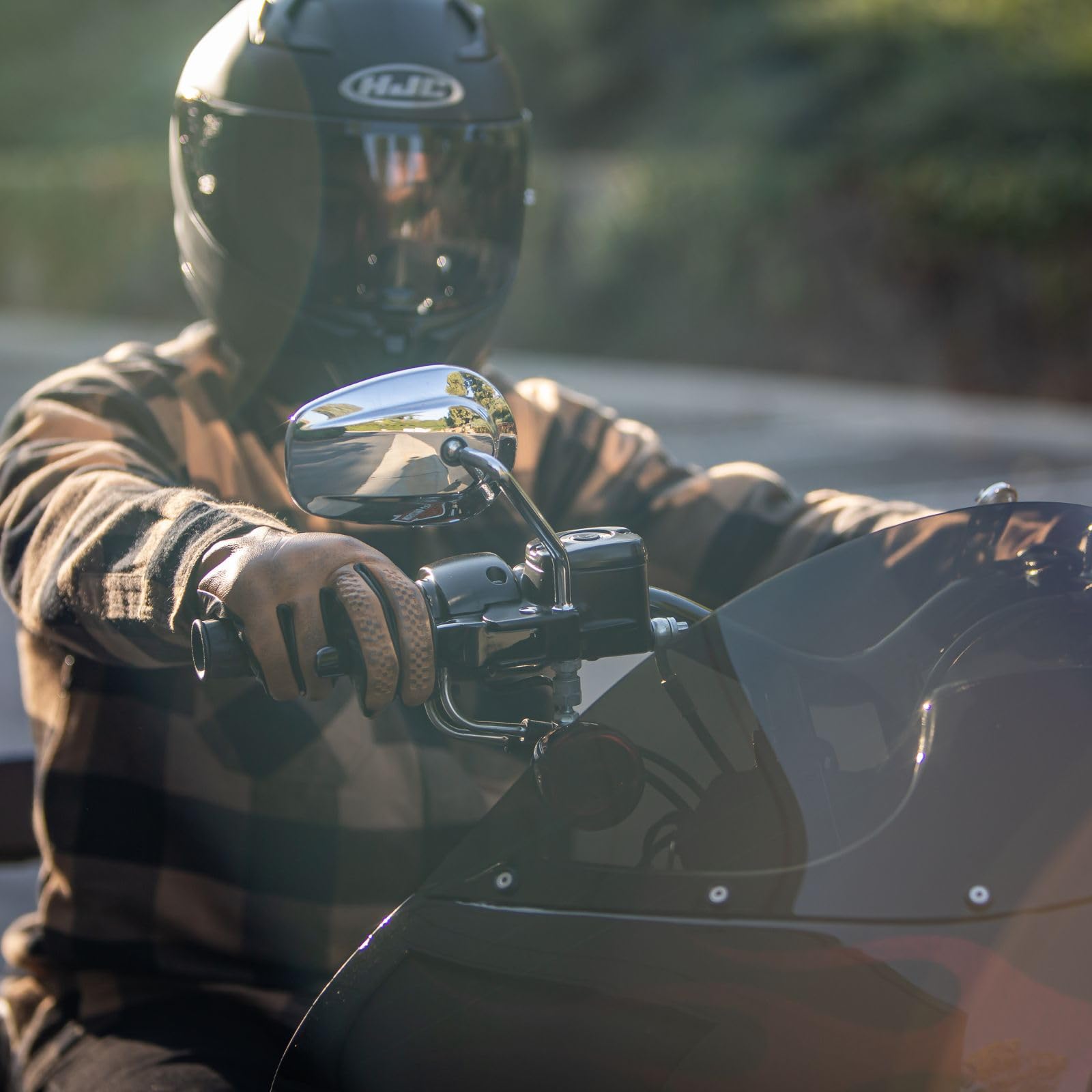 Cortech Bender CE Armor Motorcycle Flannel Shirt - Protective Riding Gear for Men | Street & Adventure Biking