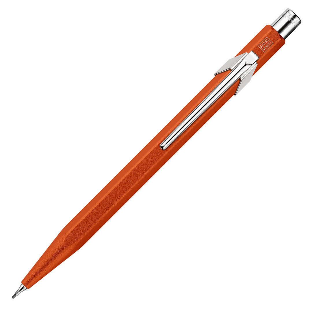 Caran d'Ache 844 Colormat X Mechanical Pencil - Orange Drafting Pencil for Artists, Architects & Designers - Perfect for Sketching, Technical Drawing & Creative Writing