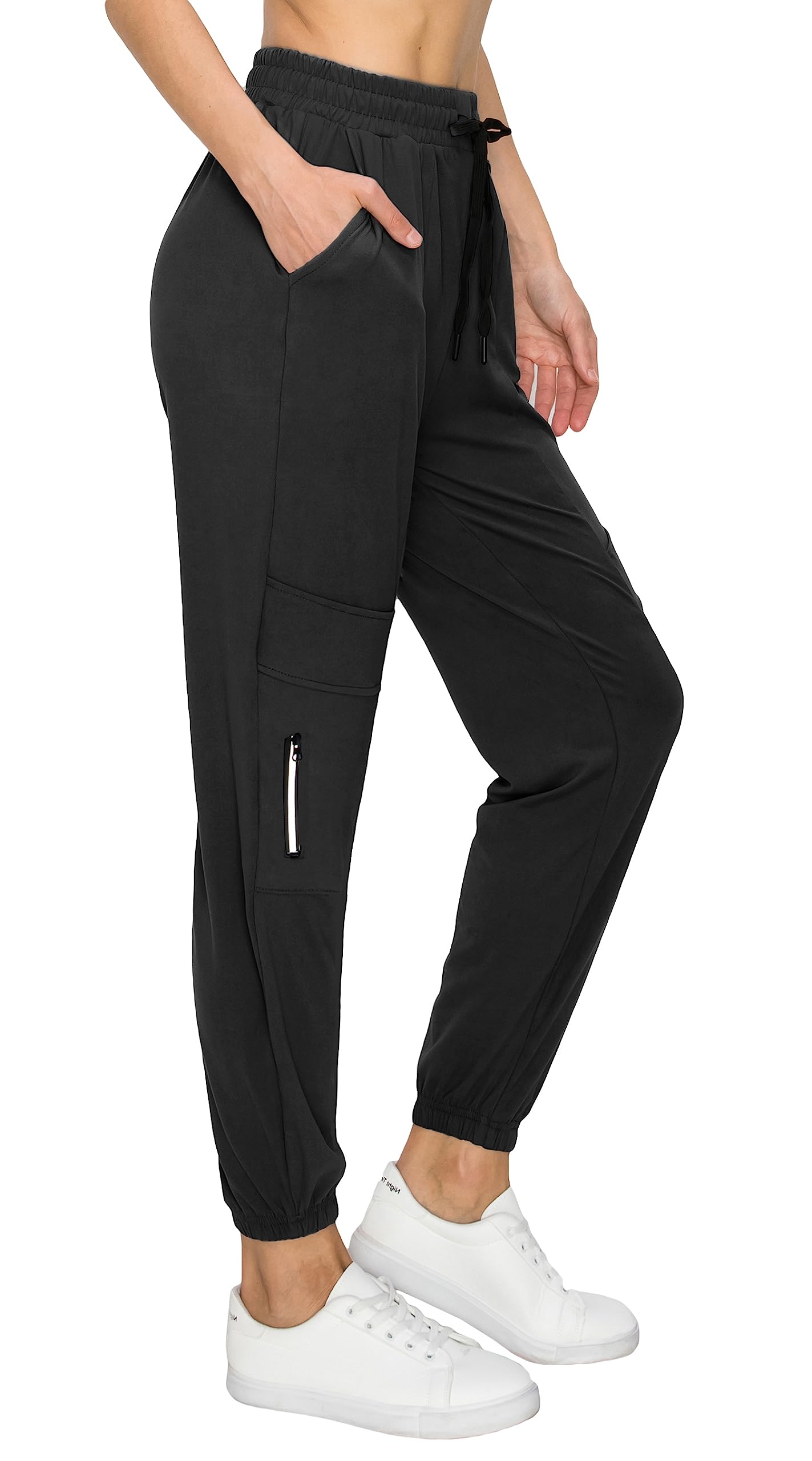 ALWAYS Women's Jogger Pants with Pockets - Soft Comfortable Full Length & Capri Sweatpants for Yoga, Running, Lounge Wear & Casual Outfits