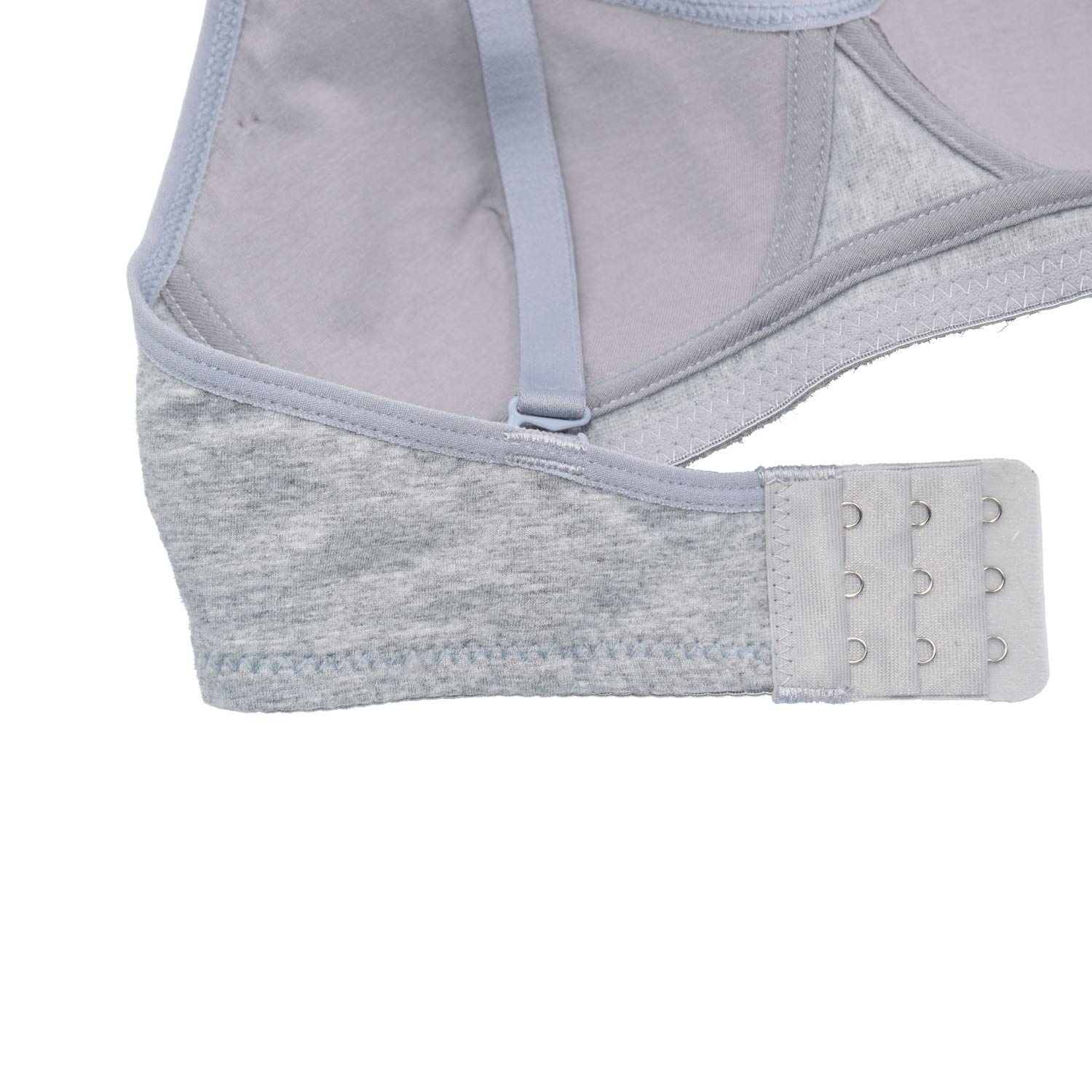 6 Pack Wireless Padded Starter Bras for Teen Girls - Comfortable Training Bras for Sports & Everyday Wear - Perfect for School, Yoga, and Active Lifestyles