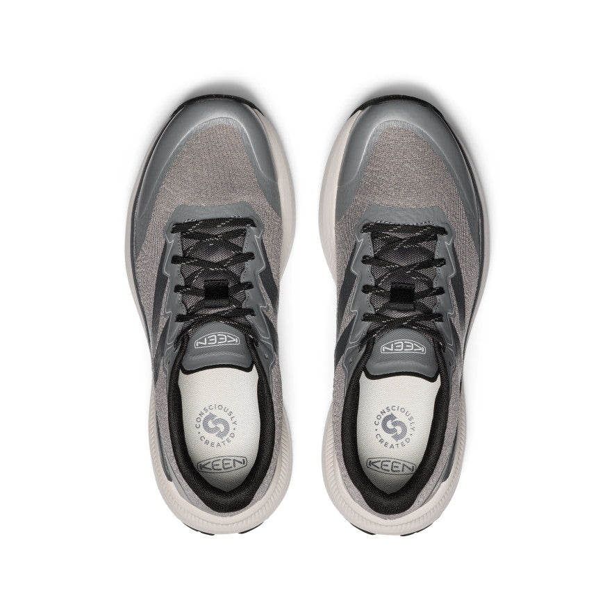 Men's WK500 Walking Shoes - Lightweight Comfortable Sneakers for Walking & Running | Steel Grey/Magnet | Perfect for Gym, Jogging & Daily Wear