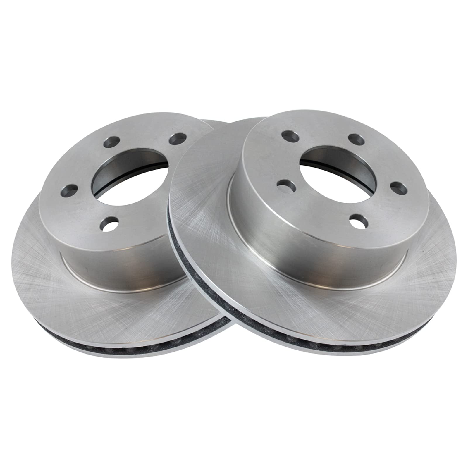 High-Performance Disc Brake Rotor & Ceramic Pad Kit with Drum & Shoe Set - Front & Rear Brake Upgrade for Cars, Trucks & SUVs - Ideal for Daily Commuting, Off-Roading & Towing