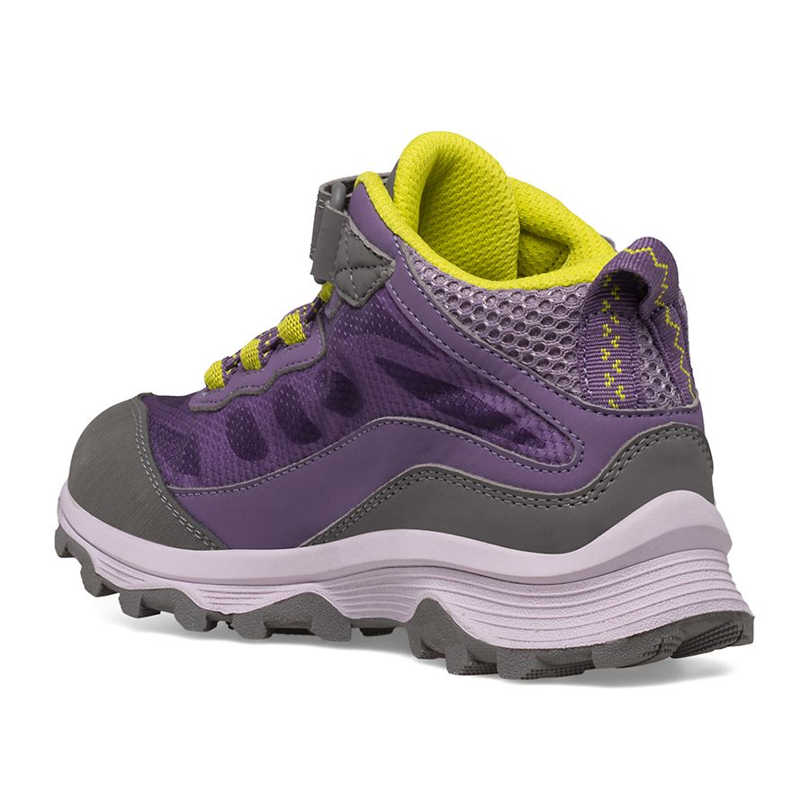 Merrell Moab Speed A/C Kids Waterproof Hiking Shoes - Lightweight & Breathable for Outdoor Adventures