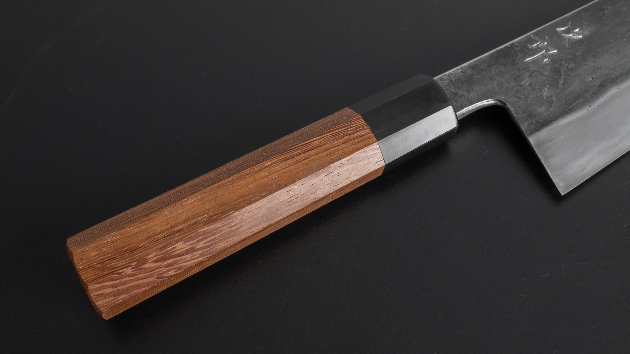 Premium Jiro Tsuchime Wa Gyuto 210mm Japanese Chef Knife with Taihei Tagayasan Handle - Perfect for Sushi, Meat Slicing & Professional Kitchen Use