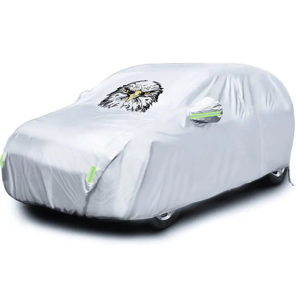 Premium SUV Car Cover 191-201 Inch - Heavy Duty UV Protection, Waterproof & All Weather - Perfect for Outdoor Parking, Travel & Vehicle Storage